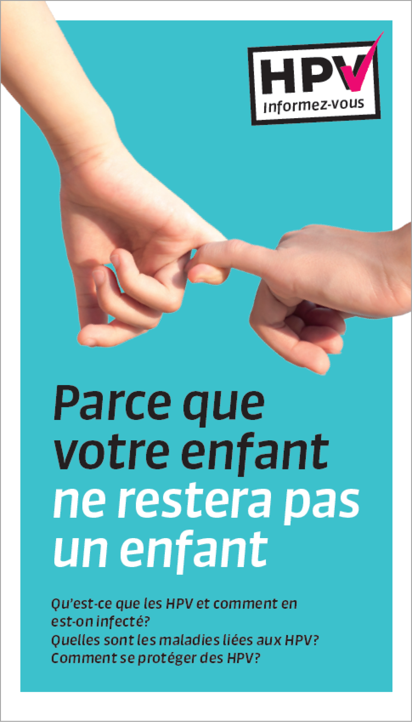 Brochure HPV pour les parents