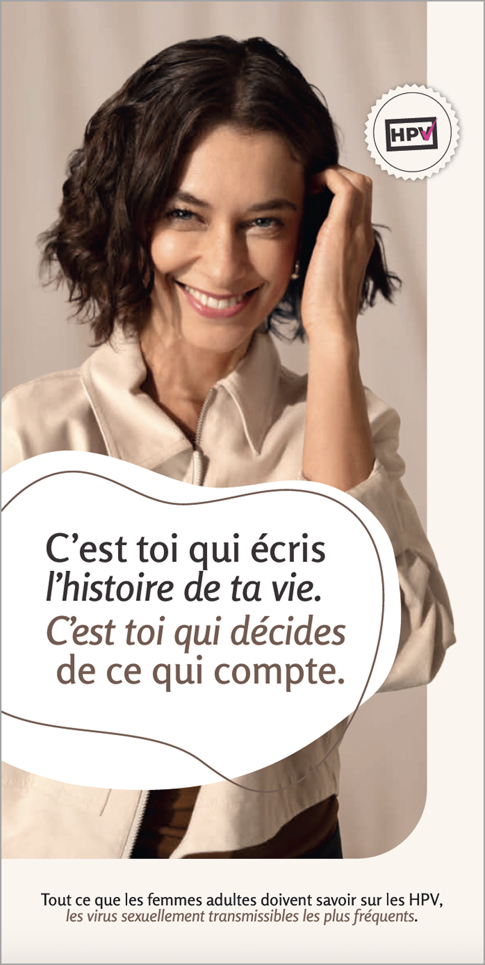 Brochure HPV pour les femmes adultes