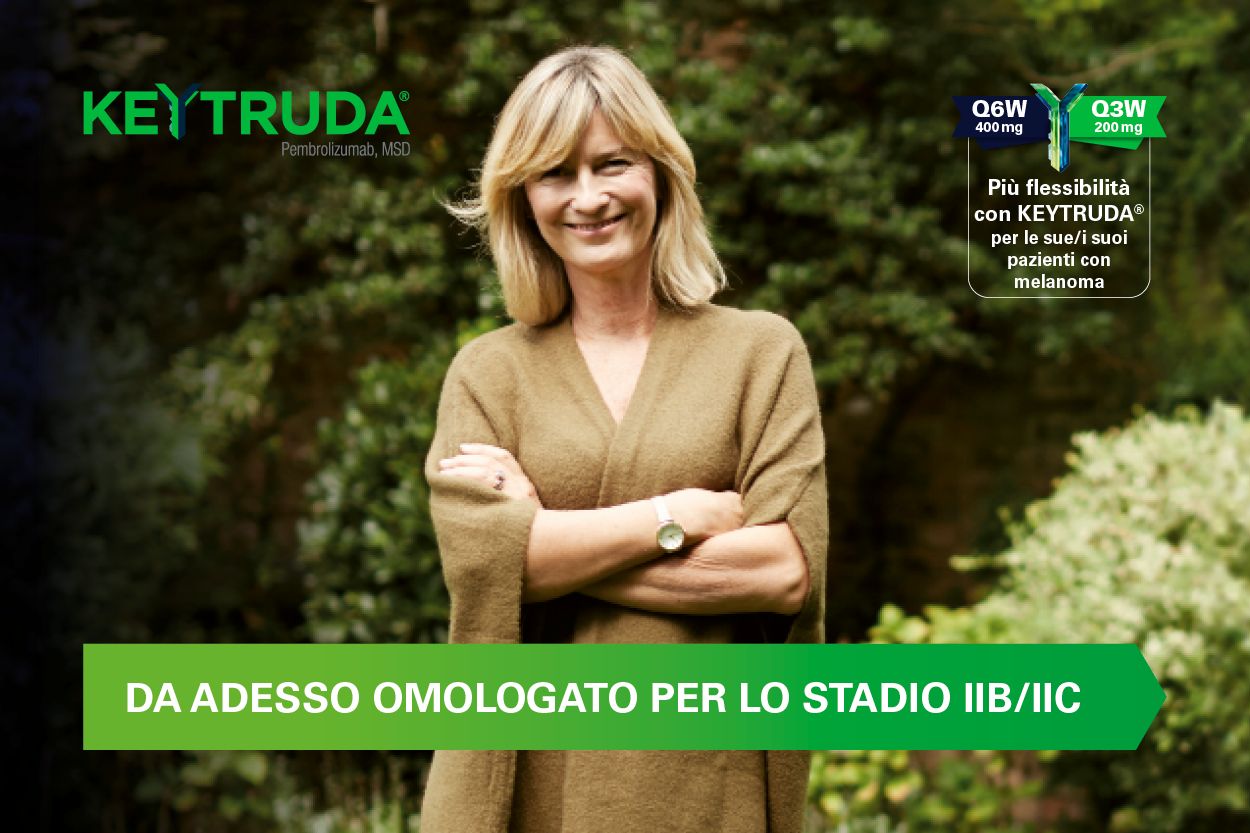 Nuova opzione di trattamento con KEYTRUDA® per il melanoma  