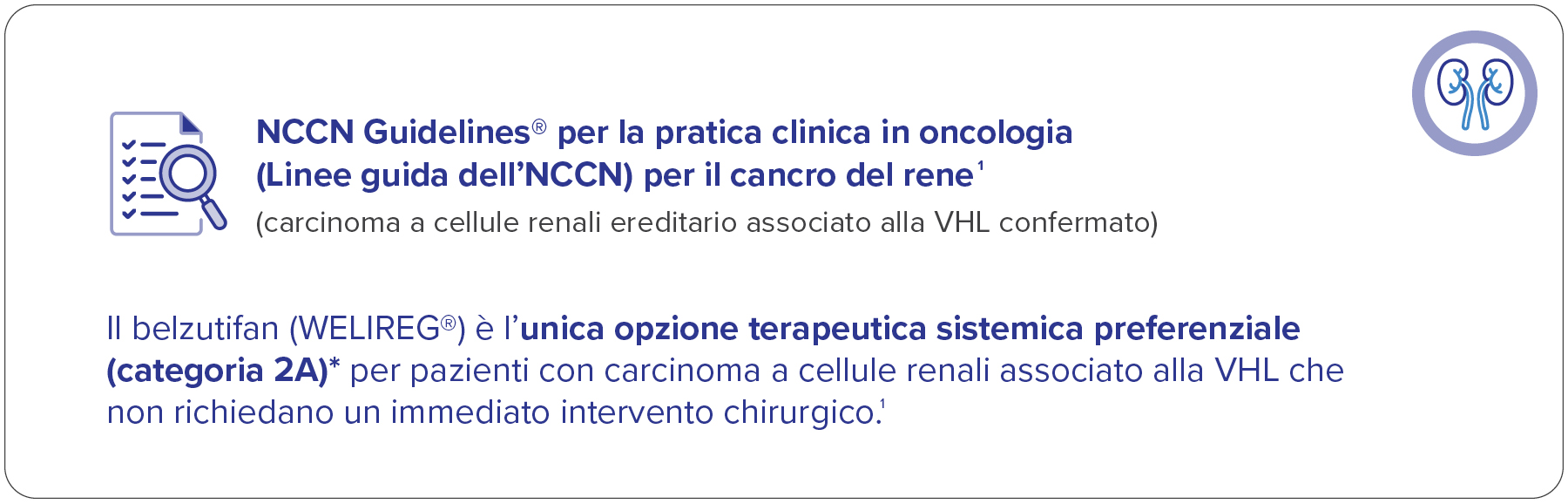 NCCN - cancro del rene